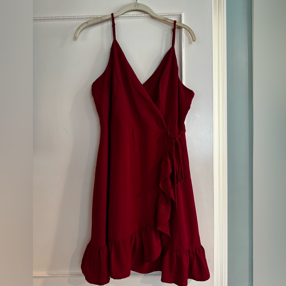 Altar'd State Burgundy Dress